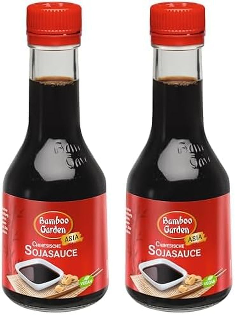 Bamboo Garden - Chinesische Sojasauce, Würzsauce für Fleisch, Geflügel, Gemüse und vieles mehr, 1 x 200 ml (Verpackungsdesign kann abweichen)