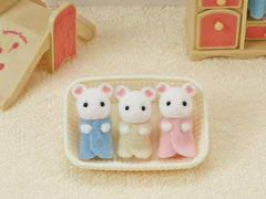 Sylvanian Families L5337 Tripleți de șoareci Marshmallow - Figuri pentru casa de păpuși Papusi Naty Shop
