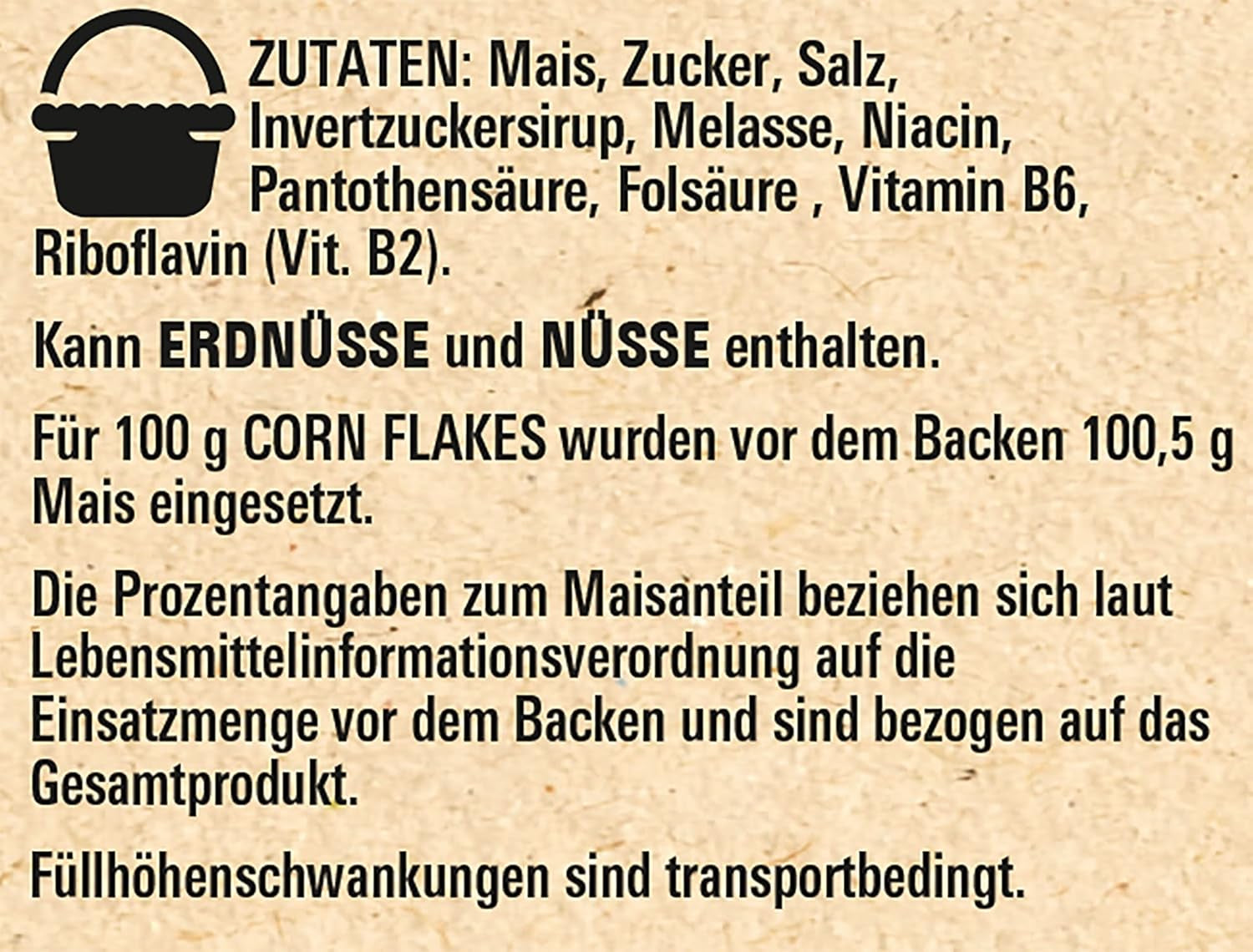 Nestlé Cereals Cornflakes, klassische Cornflakes, glutenfrei, 1er Pack (1 x 375 g)