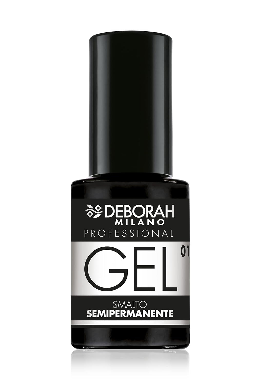 Milano Professional semipermanenter Nagellack, Nr. 21 Burgunderrot, volumengebender Effekt, lang anhaltend, für intensive und glänzende Nägel, 4,5 ml