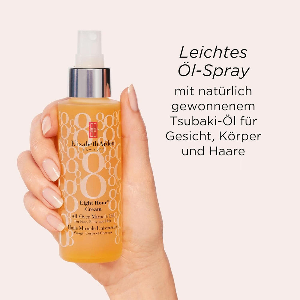 Elizabeth Arden - Eight Hour, feuchtigkeitsspendendes Öl für Gesicht, Körper und Haare, 100 ml Kosmetik und Schönheit Naty Shop