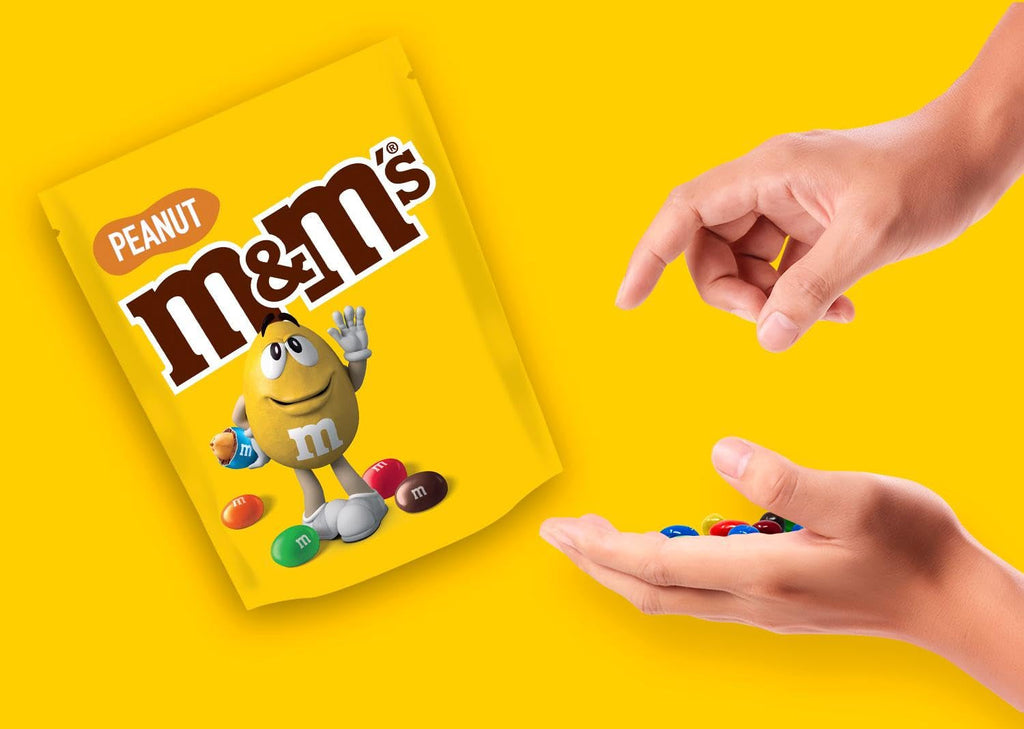 M&M'S, alune invelite in ciocolata, 150 grame Bomboane de Ciocolata Naty Shop