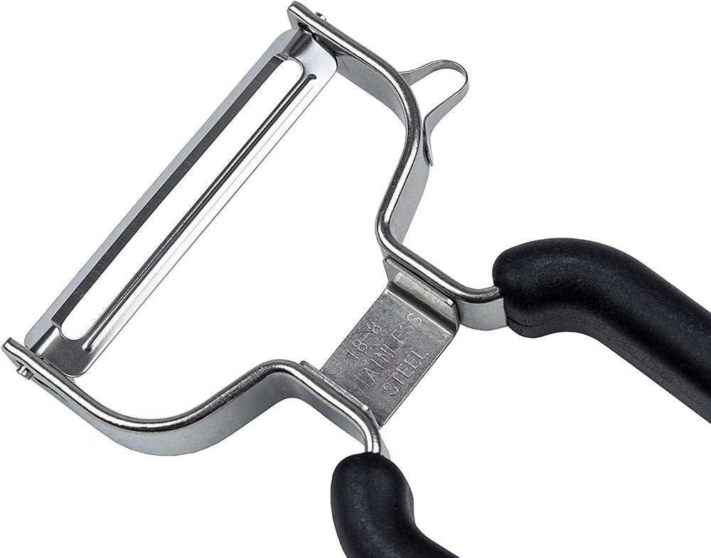 Lurch Sparschäler Edelstahl Kartoffelschäler mit Klingenkopf Möbelschäler Naty Shop