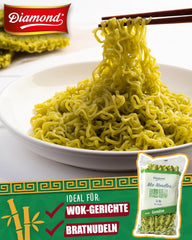 DIAMOND Mie Gemüsenudeln, Weizennudeln mit Gemüsepulver, ohne Ei, schnell und einfach, vegetarisch – 1 x 250 g