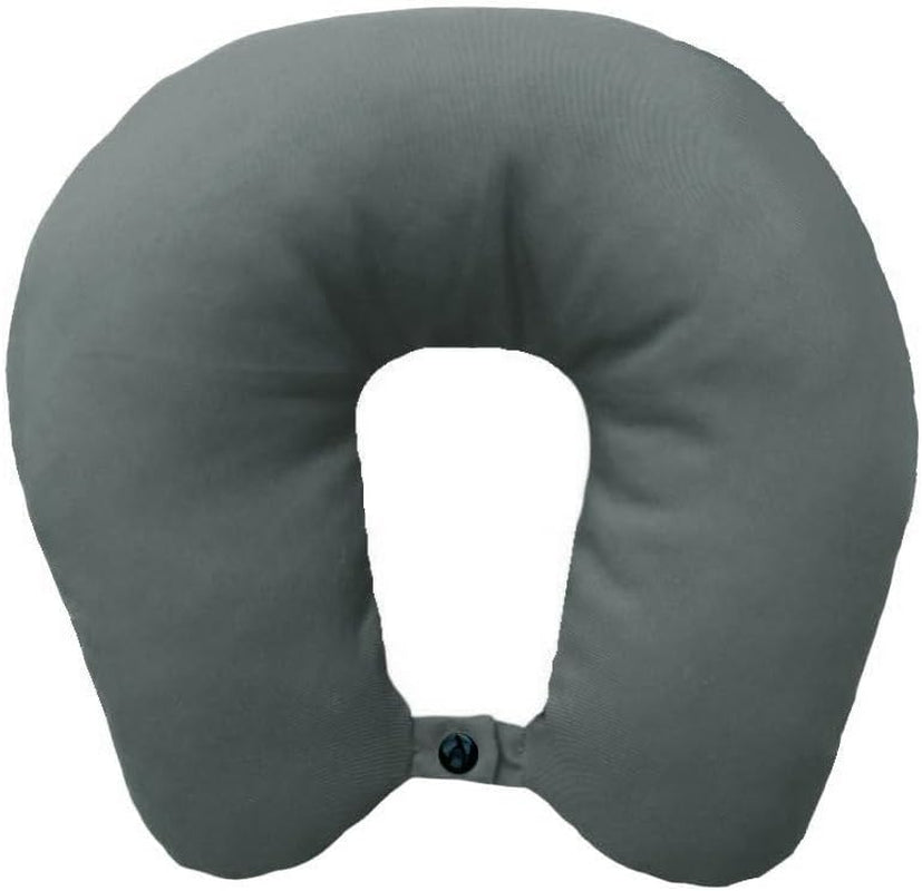 Pernă de gât Lemos Home cu umplutură din microfibră, pernă de susținere a gâtului, pernă de călătorie confortabilă pentru avion, mașină, birou, ideală pentru camping, vacanțe și gadgeturi de călătorie (verde mentă)