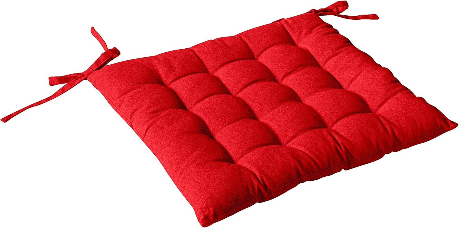 Steppdecke mit 4 Noppen, Jute, 90 x 190 cm, Ton, 2007AGCHLJT090190, 90 x 190 cm Steppdecken und Steppdecken Naty Shop Rot