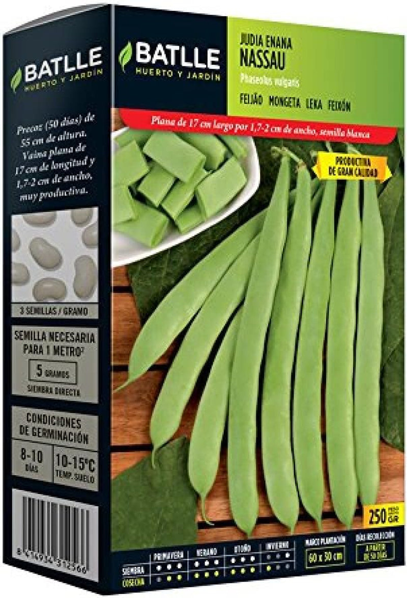 Batlle Gemüsesamen - Zwergbohne Contender (100G)