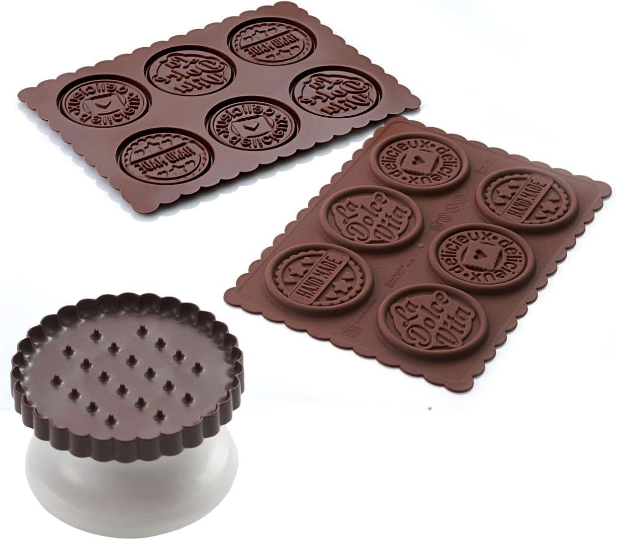 Silikomart 22.165.77.0165 CKC05 COOKIE DOLCE VITA SLIM Küche Naty Shop