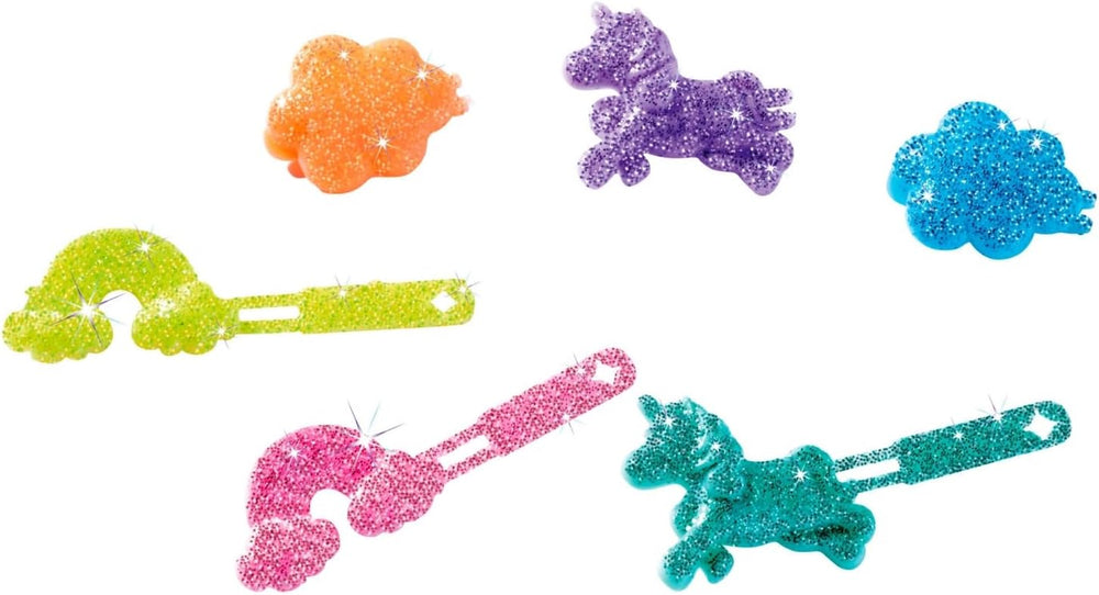 Simba 105733610 - Steffi Love Rainbow Mermaid, Ankleidepuppe als Regenbogen Meerjungfrau mit bunten Haaren, Haarclips, Kamm und Abnehmbarer Flosse, 29cm Spielpuppe, ab 3 Jahren