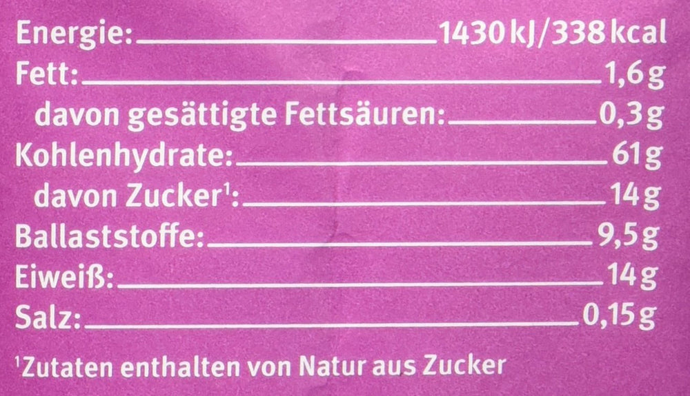 Hof Dinkelbeermüsli, ungesüßt, 425 g