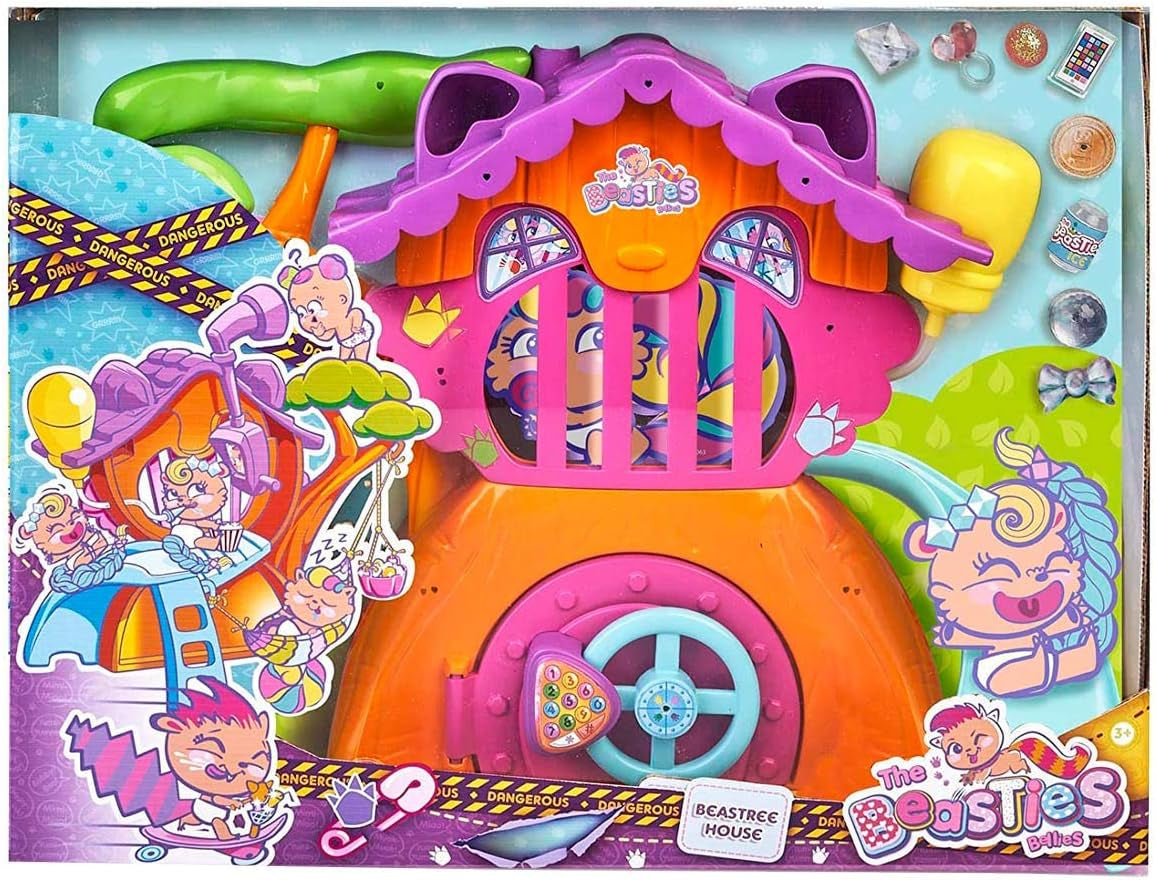 Die Bäuche aus Bellyville – Beetree House, Beasties House Bellies Friends, Puppenzubehör, Geschenke (Famosa 700015795) Naty Shop Puppenhäuser
