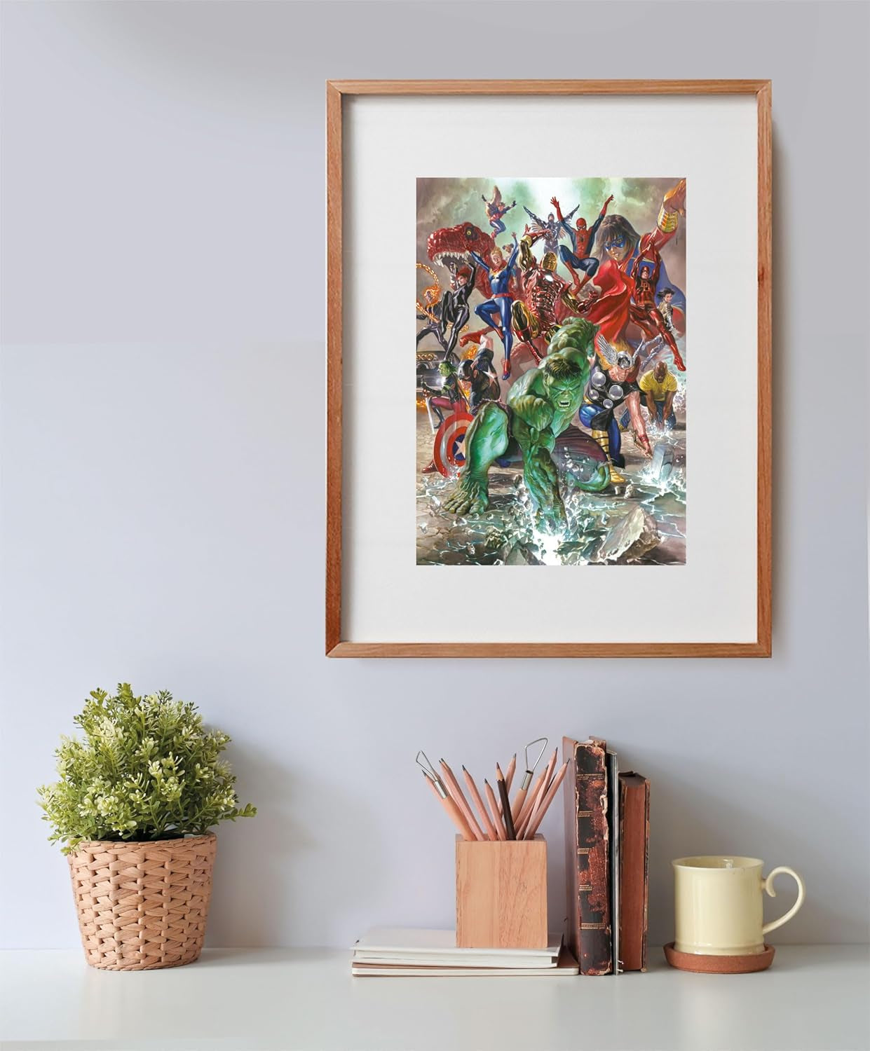 Clementoni Marvel Puzzle 500 Piese Adulți - Puzzle Adulți în 49 X 36 Cm - Puzzle Adulți Provocator De la Clementoni 35546 Puzzle Naty Shop