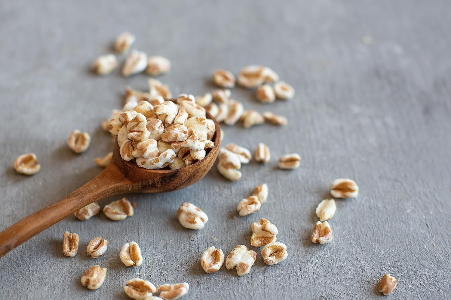 Davert Dinkellutscher 170g – Aromatisierte, luftige und leicht aufgeblähte Dinkelbohnen mit zartem Röstgeschmack – 100% Davert Bio-Qualität (1 x 170g)