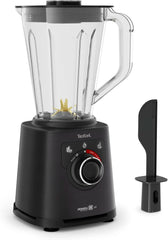 Tefal Perfectmix+ Standmixer, 3 Automatikprogramme, Powelix-Klingentechnologie, Luftkühlsystem, 2 L Fassungsvermögen, Tritan-Behälter, Inkl. Spatel, Schwarz, BL88A831 Küche Naty Shop