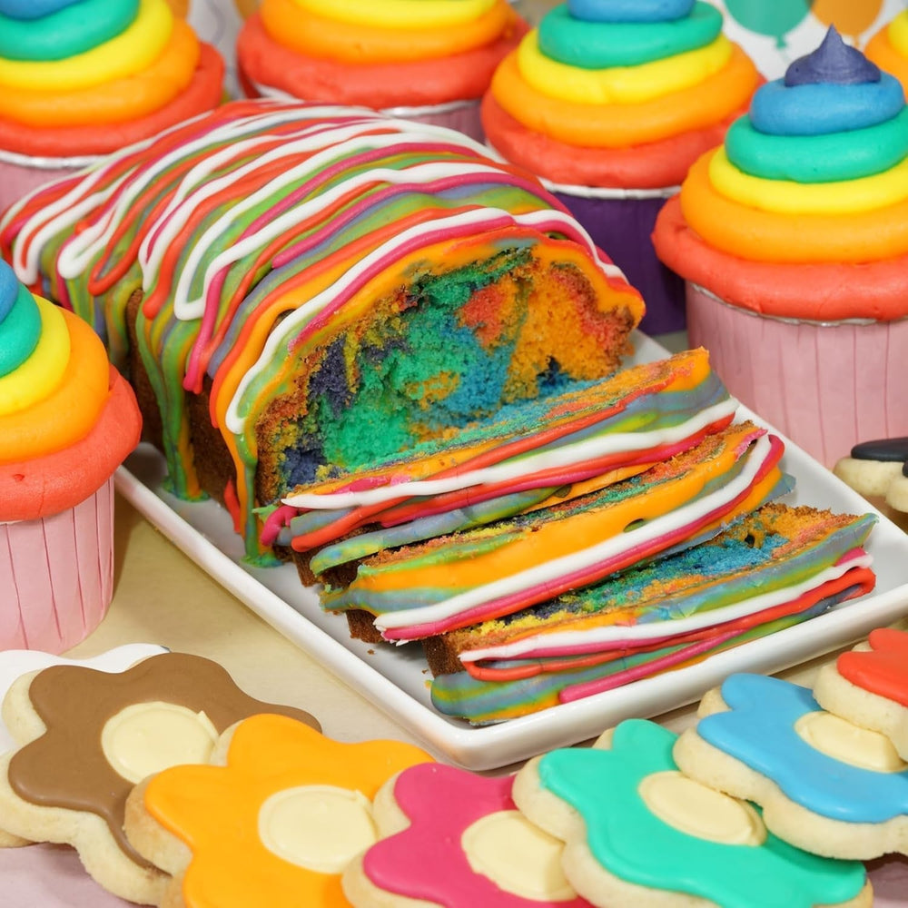 Pastă colorantă alimentară Sugarflair Colourflex Extra Paste roz - Colorant alimentar comestibil pentru cremă de unt, ciocolată, pastă de zahăr, glazură, fondant, mixuri pentru prăjituri, aluat și multe altele - 25g