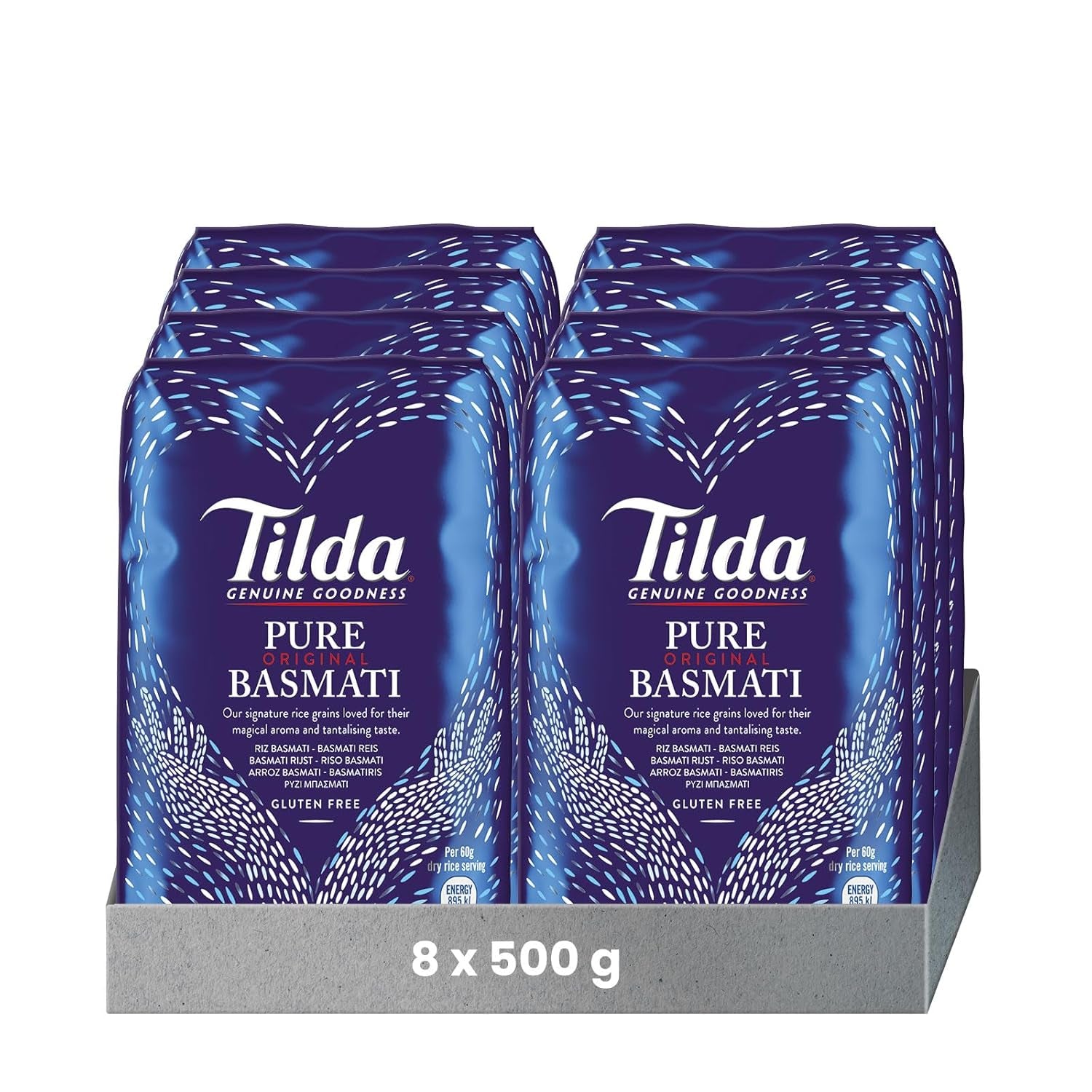 Tilda Pure Original Basmatireis, 8er Pack (8x500g)