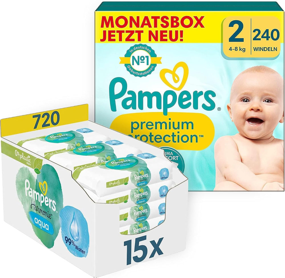 Premium Protection Starter Pack 1 und Aqua-Feuchttücher