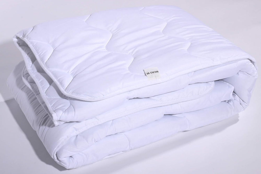 BONEX Steppdecke Micro 95 Steppdecke Antiallergisch Für Allergiker 100 % Mikrofaser 155 x 200 cm 1400 g Steppdecken und Steppdecken Naty Shop