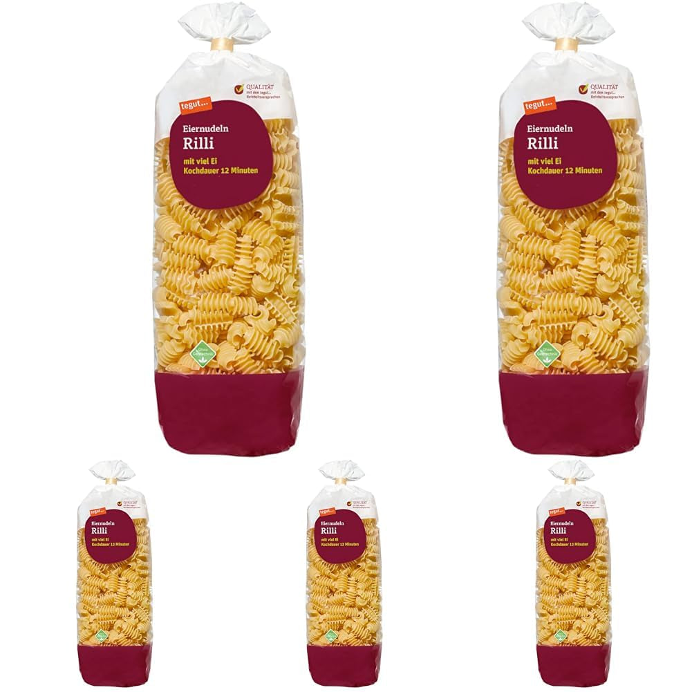 tegut... Nudeln mit Rilli-Ei, 1 x 500 g