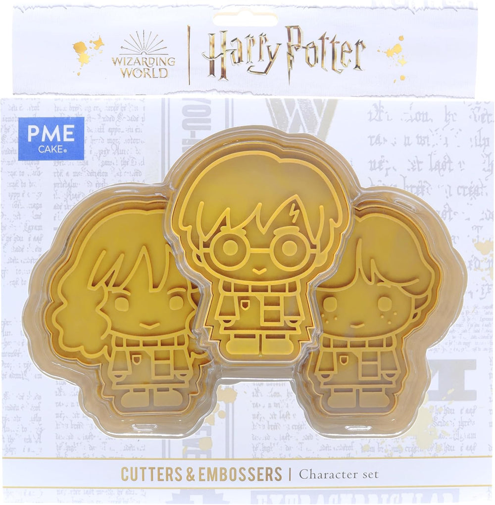 Forme de biscuiți și fondant Harry Potter, Harry, Ron și Hermione