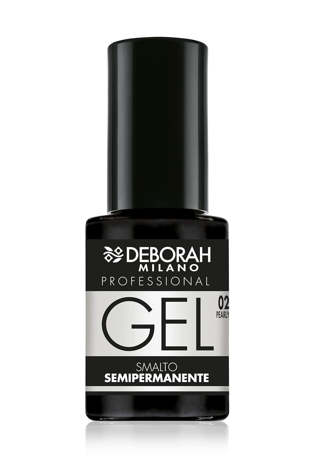 Milano Professional semipermanenter Nagellack, Nr. 21 Burgunderrot, volumengebender Effekt, lang anhaltend, für intensive und glänzende Nägel, 4,5 ml