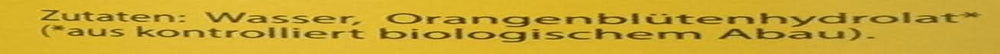 Orangenblütenwasser, 250 ml Aromen Naty Shop