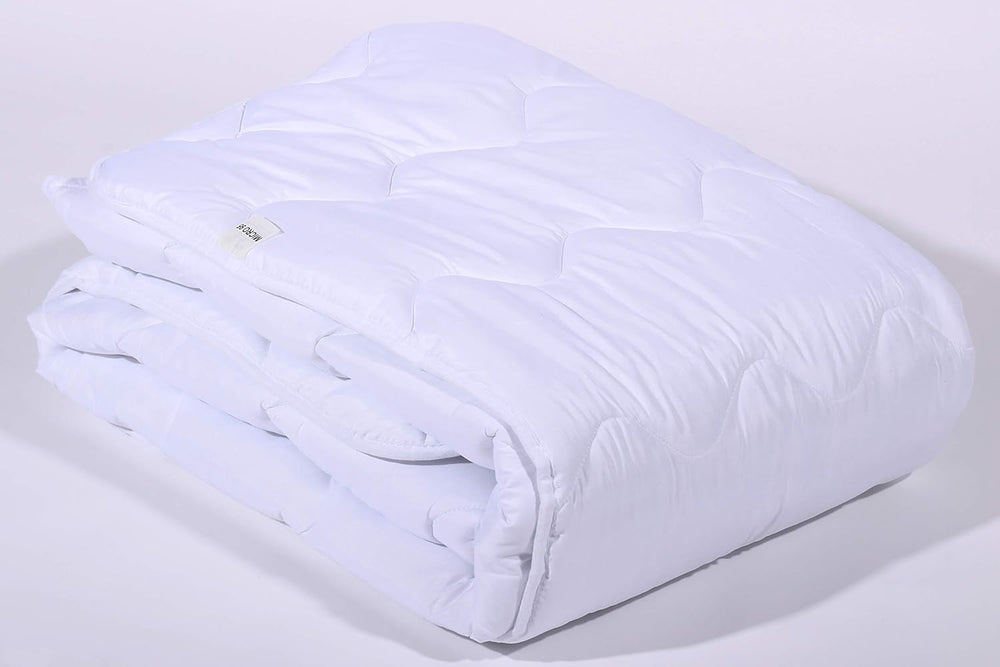 BONEX Steppdecke Micro 95 Steppdecke Antiallergisch Für Allergiker 100 % Mikrofaser 155 x 200 cm 1400 g Steppdecken und Steppdecken Naty Shop