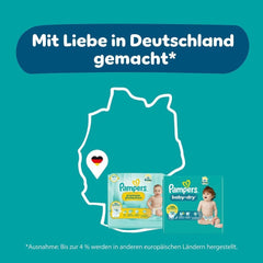 Pampers Harmony Aqua Baby Wipes Paw Patrol 15 Packung mit 48 Tüchern 720 Babyfeuchttücher helfen, den natürlichen pH-Wert der Haut wiederherzustellen. Leichte Lotion 99 % Wasser