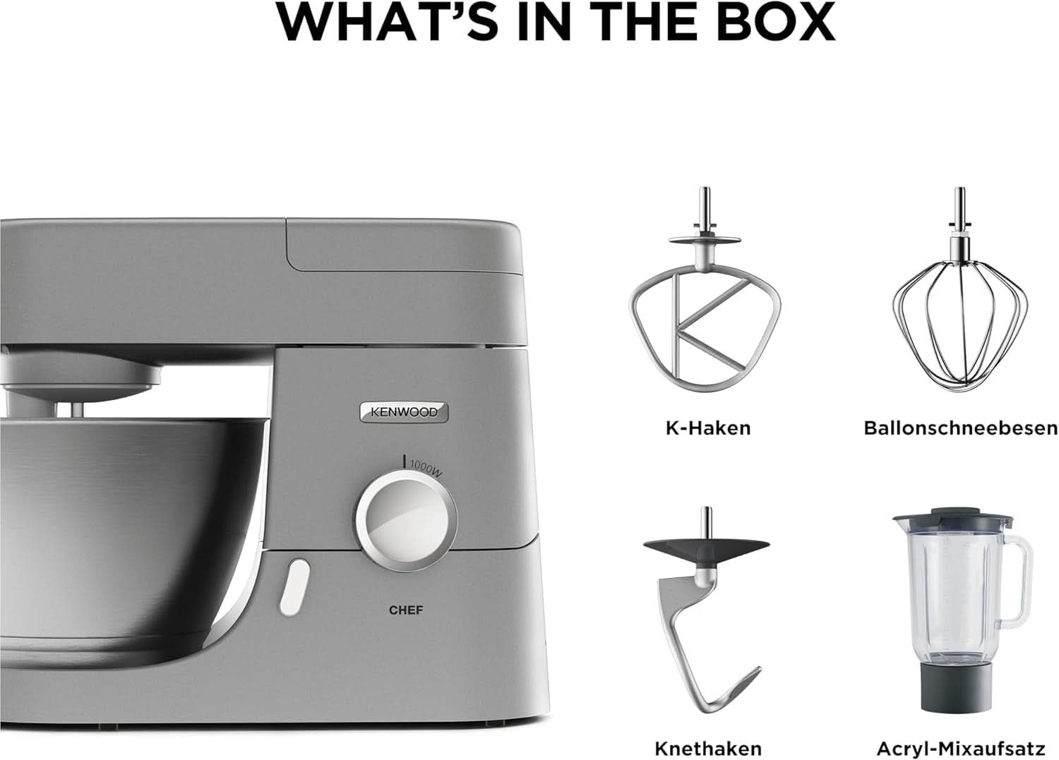 Küchenmaschine KENWOOD KVC3110S Chef Kitchen Naty Shop