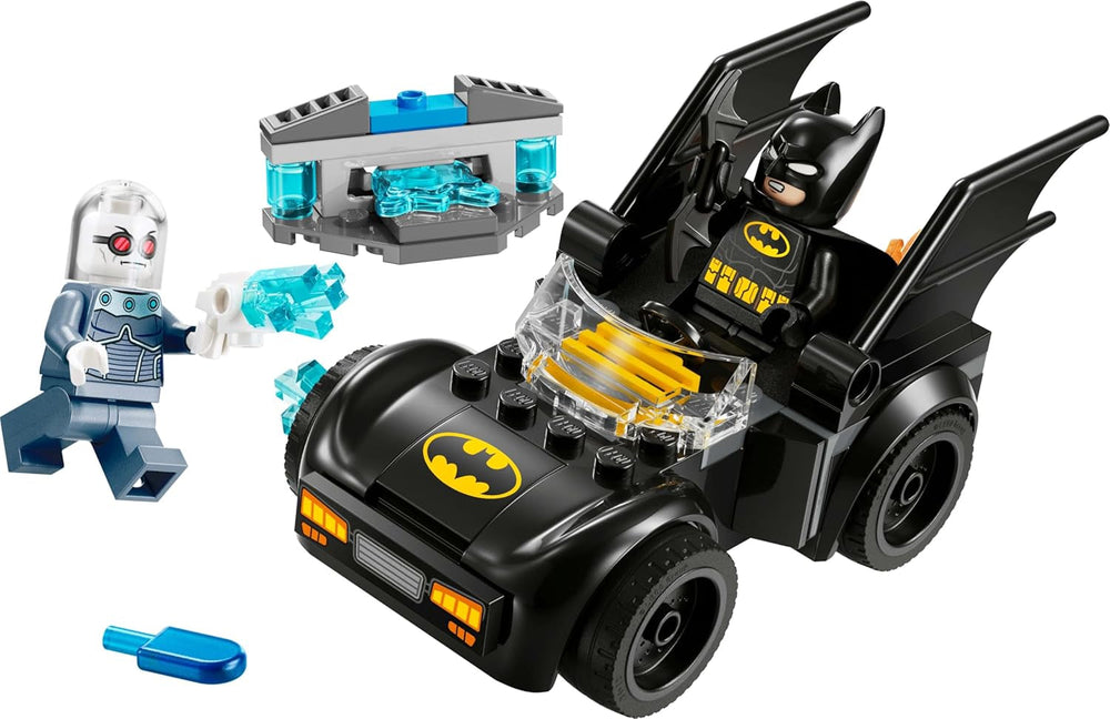 LEGO DC Batman: Batman & Batmobile Vs. Mr. Freeze – Superhelden-Autospielzeug mit 2 Minifiguren – Eisschütze mit Feuerelementen – Geschenk für Jungen und Mädchen ab 4 Jahren 76301 Bausets Besuche den LEGO-Store