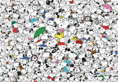 Clementoni - 39804 - Impossible Puzzle Peanuts - Puzzle 1000 de piese pentru adulți și copii de 14 ani, joc de îndemânare pentru întreaga familie Puzzle Naty Shop