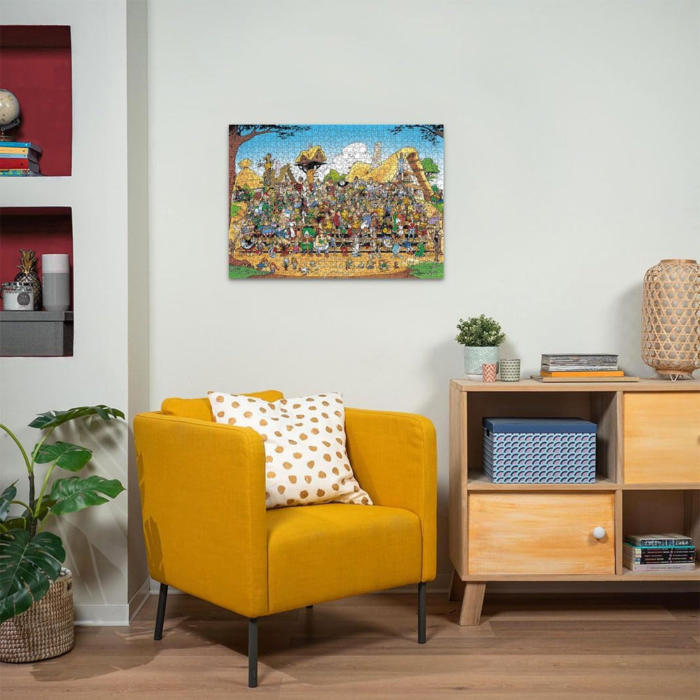 Ravensburger Puzzle 12000473 - Asterix Family Photo - 1000 piese Asterix Puzzle pentru adulți și copii de peste 14 ani Puzzle Naty Shop