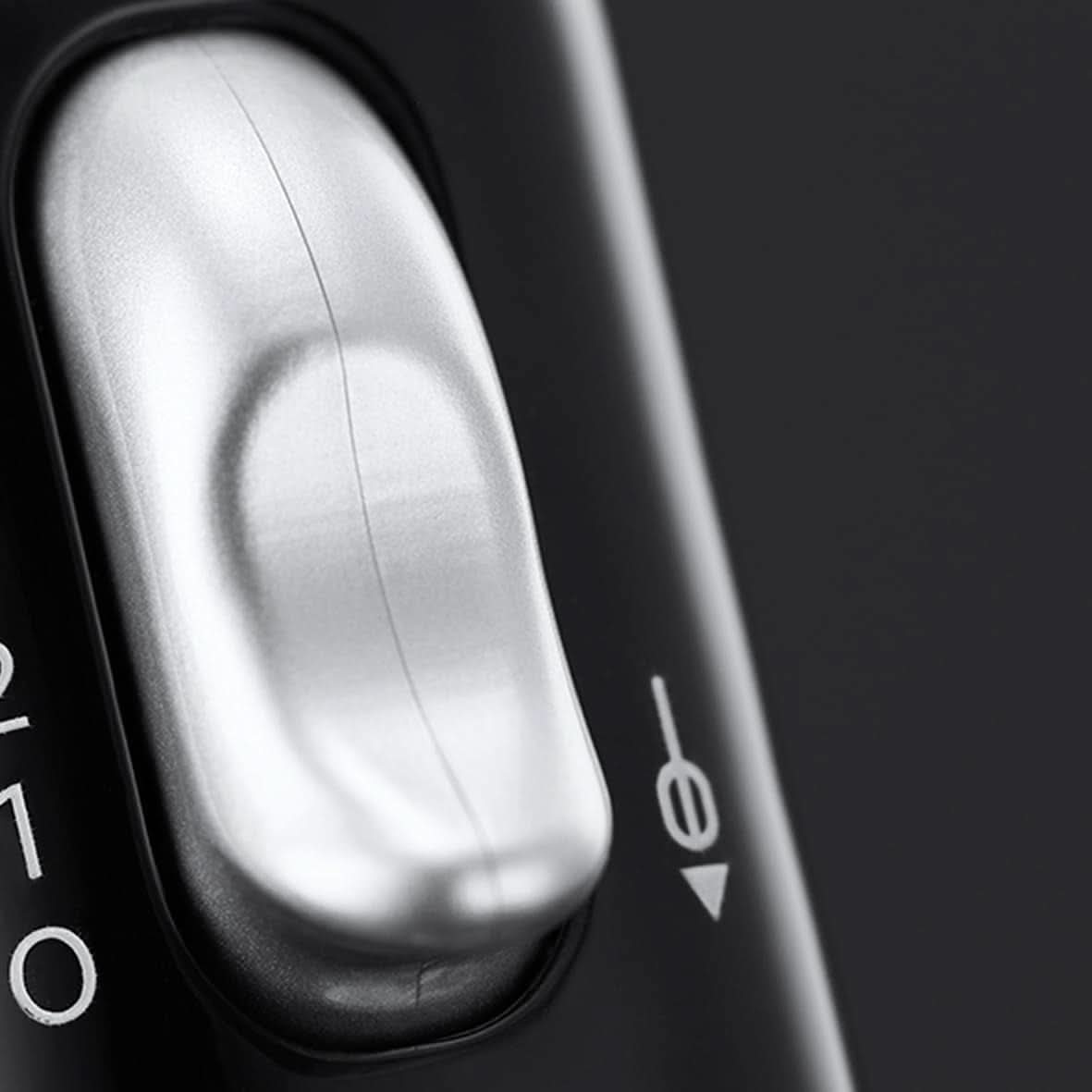 Russell Hobbs Handmixer [Handrührgerät] Desire Rot (5 Geschwindigkeitsstufen+Turbofunktion, 2 spülmaschinengeeignete Rührbesen & Knethaken, Auswurftaste, Aufrechte Parkposition) Handrührer 24670-56 Kitchen Naty Shop