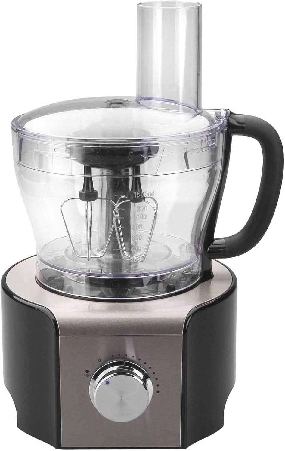 69079 -69079 Multifunktionsroboter 800 W-Schwarz, Edelstahl, Glas und Kunststoff, mehrfarbig Mutter und Kind Naty Shop