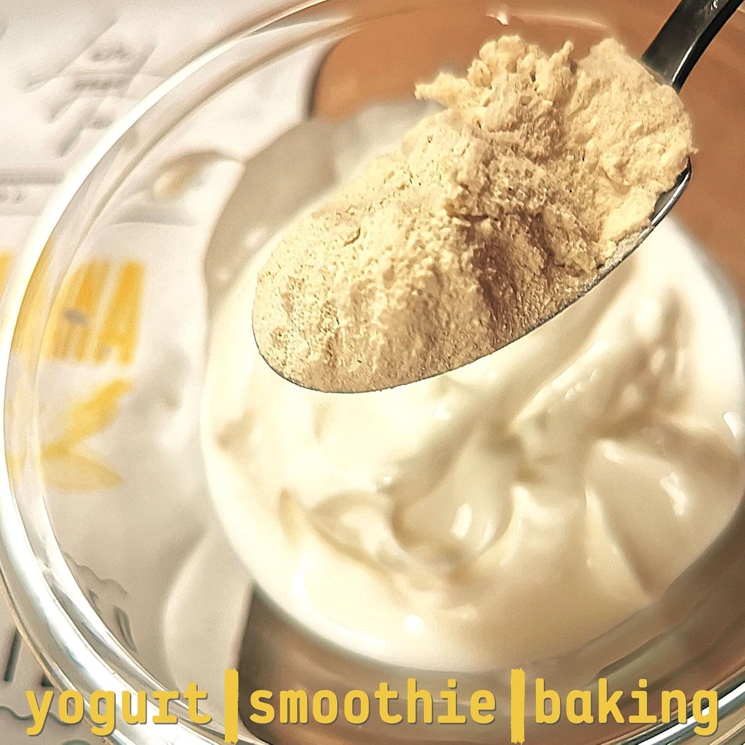 Banane liofilizate în pulbere | XL 300g Pudră de fructe Pudră de banane liofilizate | Pentru smoothie, coacere, tort | Banană liofilizată | Fructe liofilizate | Pudră de banane ZingyZoo Produse deshidratate Naty Shop