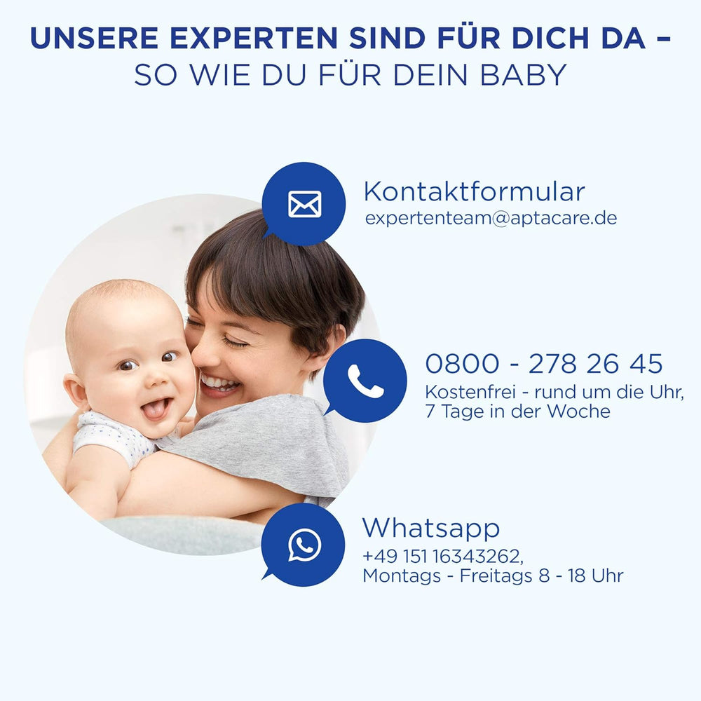 Aptamil Anti-Reflux – Komplette Formel von Geburt an, diätetische Behandlung, Erbrechen und Aufstoßen, Babynahrung, Milchpulver, 1 x 800 g