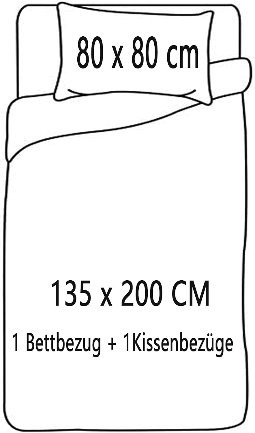 Bettwäsche für Jungen, Fußball, Mikrofaser-Polyester. Bettwäsche – Kinder Naty Shop