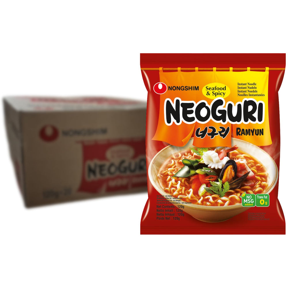 Instant-Nudeln Nong Shim Kimchi Ramyun, große Schüssel – koreanische Ramen-Suppe – schnelle Zubereitung – 1 Packung 112 g