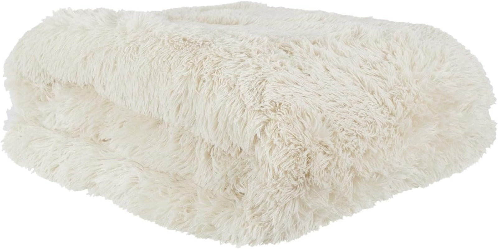 HOME DECO FACTORY Steppdecke mit langen Haaren, 220 cm x 240 cm, beige Steppdecken und Steppdecken Naty Shop Standardtitel