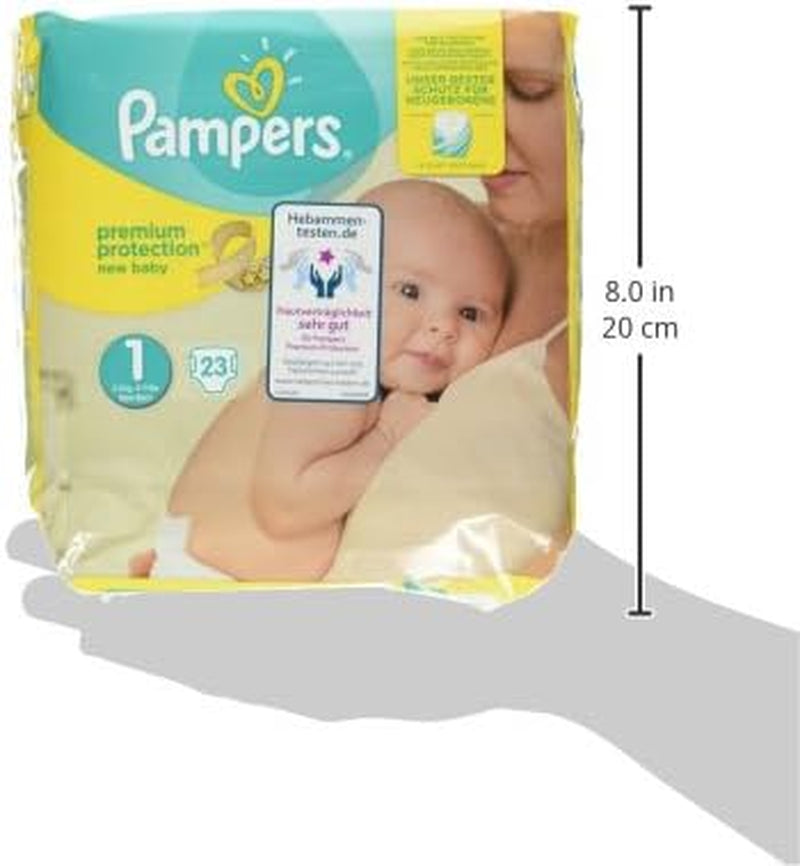 Pampers Premium Protection New Baby Windeln, Größe 1 (Neugeborene), 22 Stück