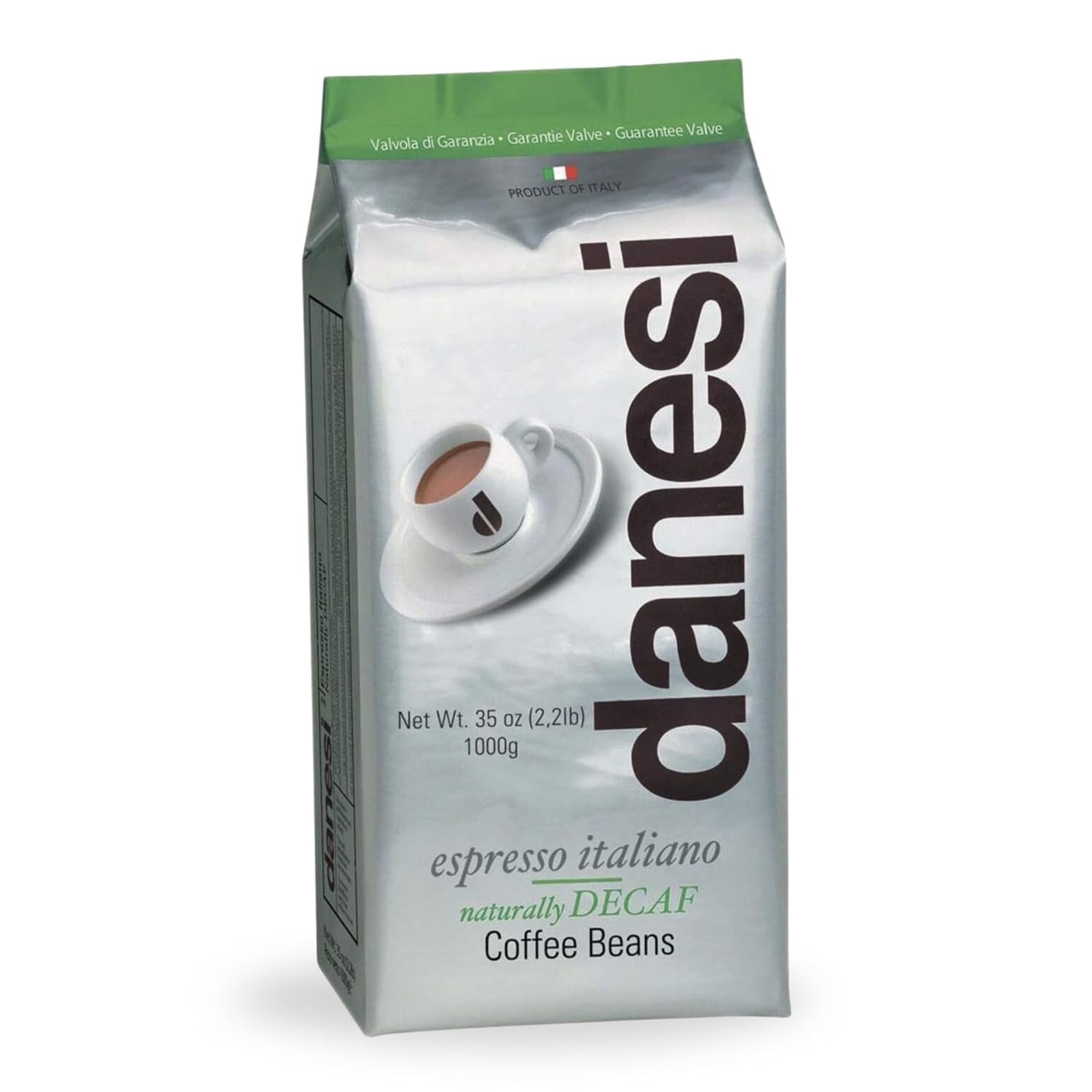 Danesi Decafeinato (Decofeinizat), Fasole, 1 Pachet (1 x 1 kg)