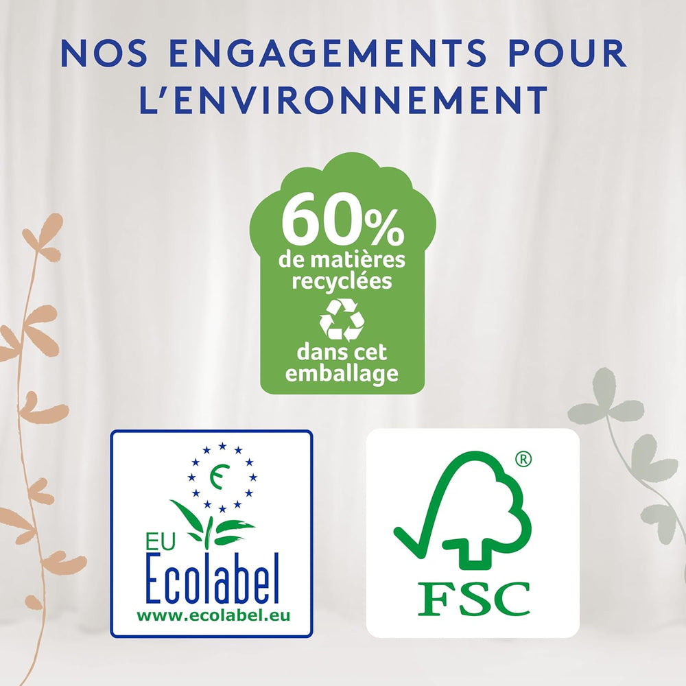 Douceur Naturelle – Höschen, Größe 6 (16–26 kg), 1-Monatspackung – 112 Höschen