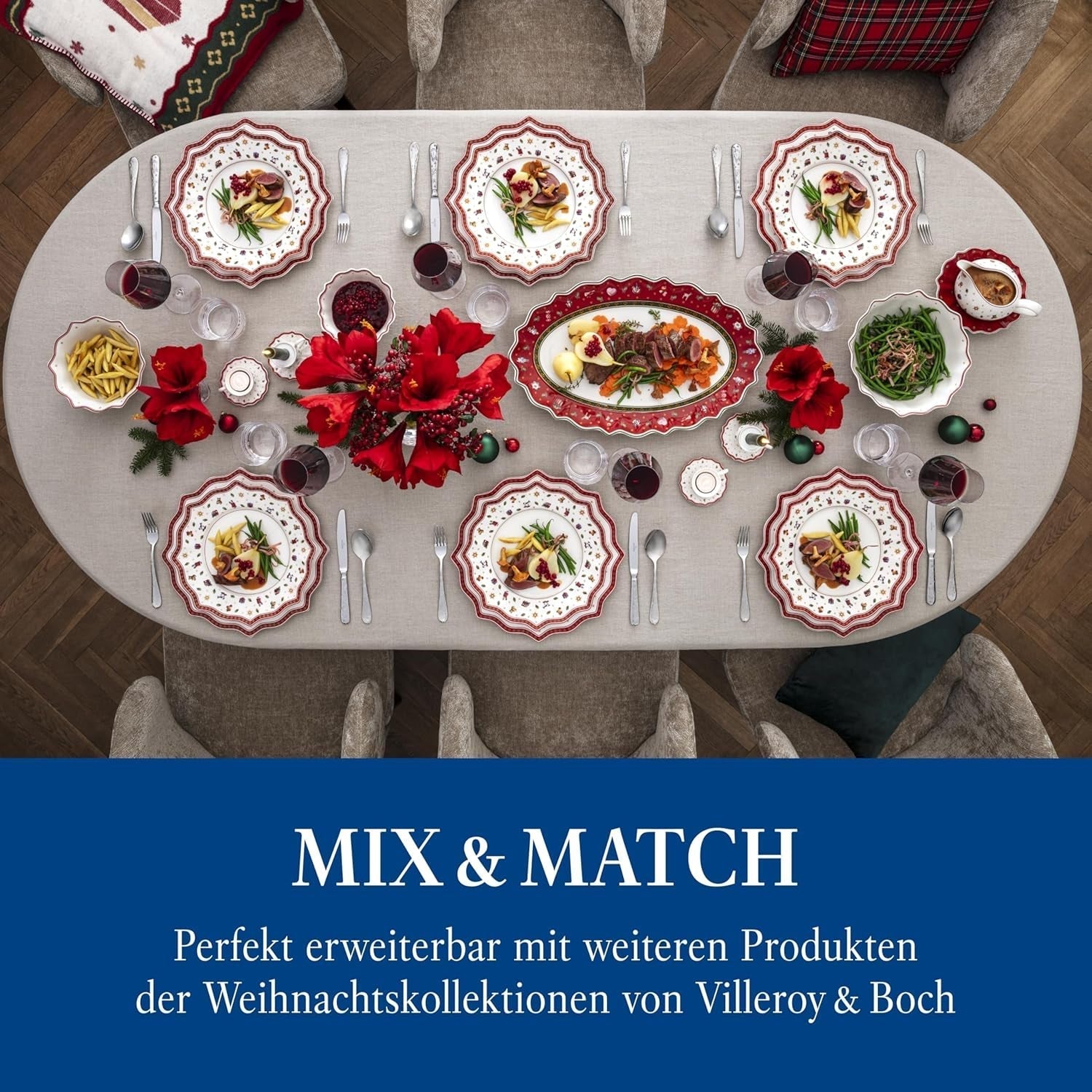 Villeroy & Boch - Toy'S Delight Kaffeelöffel-Set 6-teilig Silver Platinum, spülmaschinenfest Kitchen Naty Shop