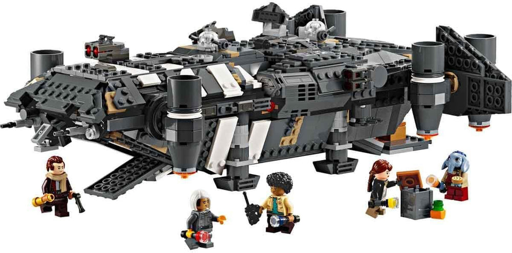 LEGO Star Wars: Skeleton Crew Onyx Cinder, baubares und sammelbares Raumschiffspielzeug für Jungen und Mädchen mit 5 Charakteren, Geschenkidee für Fans ab 10 Jahren 75374 Bausätze Besuchen Sie den LEGO-Store