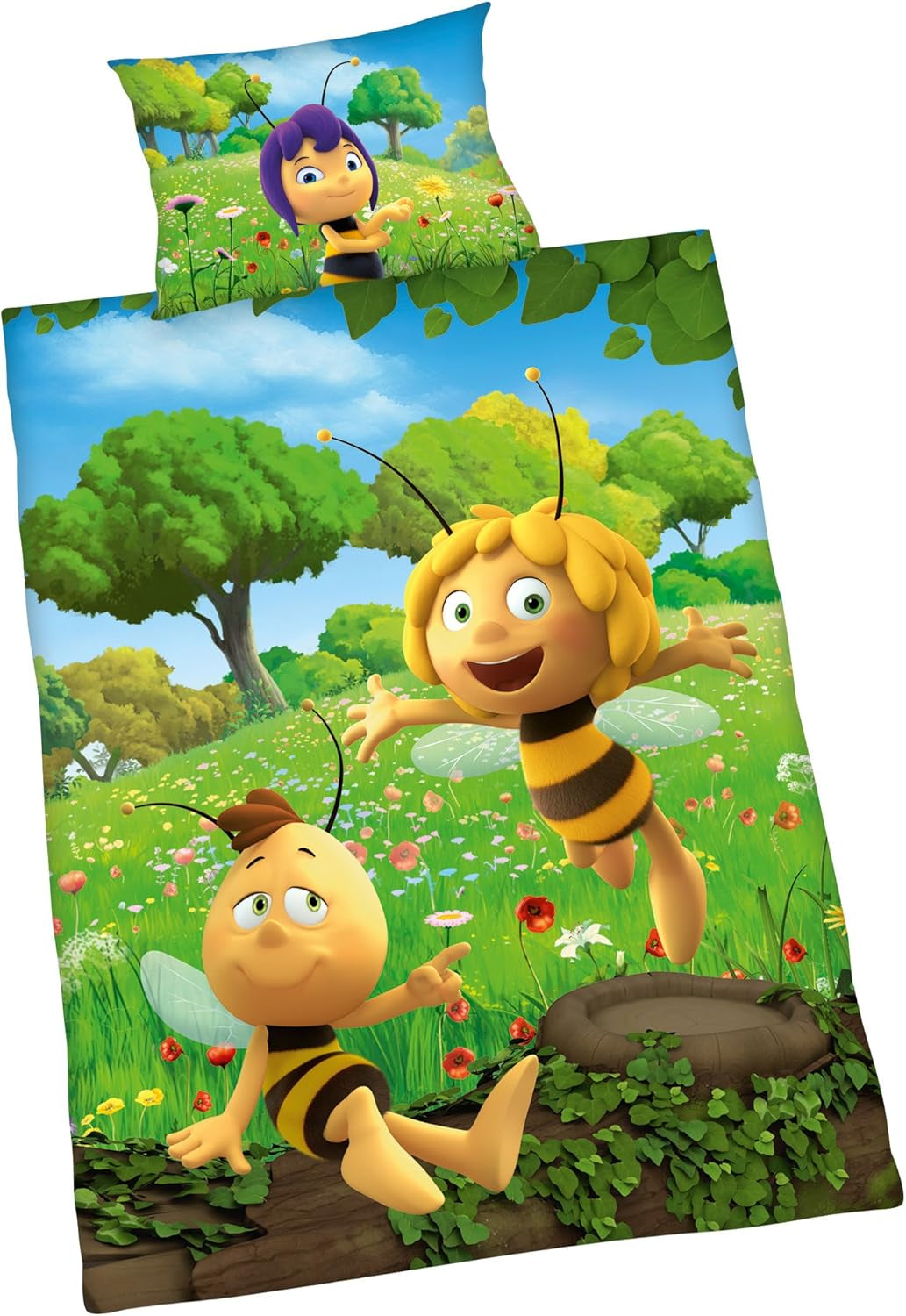 Bettwäsche für Kinder, Albinuta Maya, Baumwolle/verstärkt Bettwäsche - Kinder Naty Shop