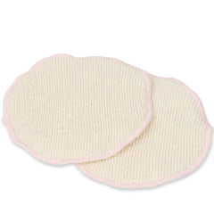 ELANEE Stilleinlagen aus Seidenwolle (2 Lagen) - Handwaschbare Stilleinlagen - Sanft für stark strapazierte Brustwarzen Zubehör Essen und Stillen Bebe Naty Shop