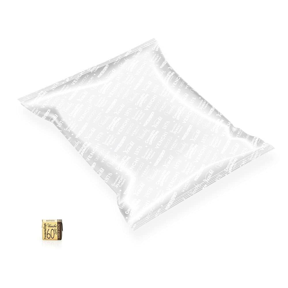 Venchi Cubotto aus 60 % reiner Zartbitterschokolade in der 1-kg-Packung – vegan, glutenfrei