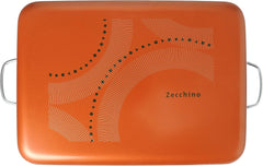 Zecchino Teflon-Backblech 40x28cm, Aluminium, mehrfarbig, 40x28 Formen und Backbleche Naty Shop