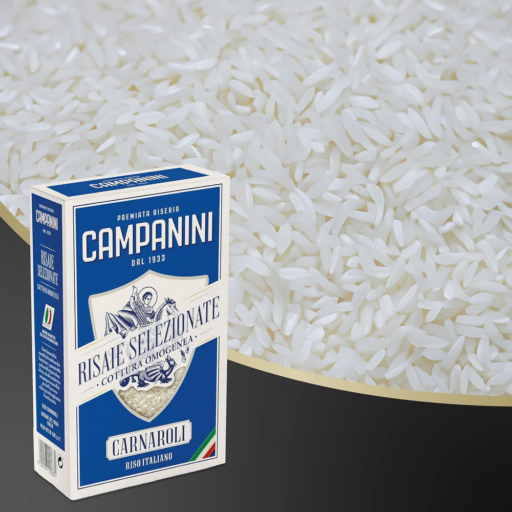 RISO CARNAROLI | Reisrisotto | 500 g aus Italien | Risottos und Suppen | RISERA CAMPANINI