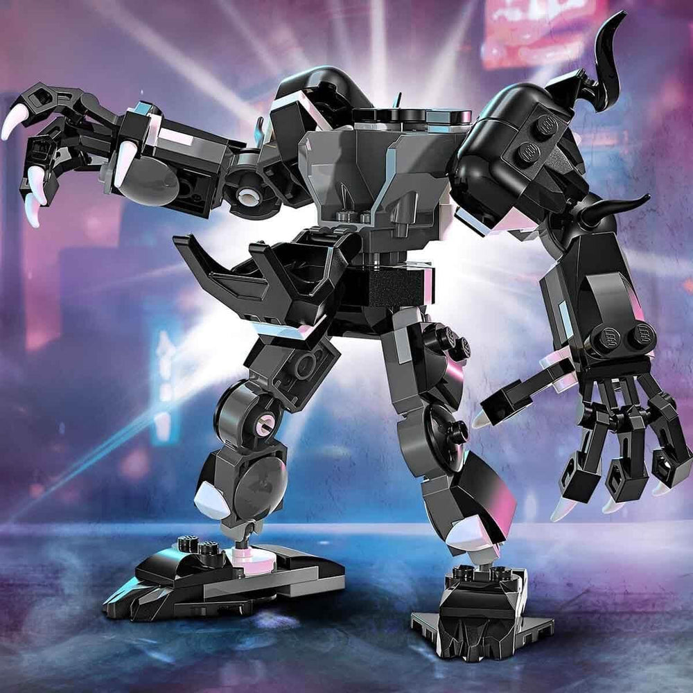 LEGO Marvel Venom Mech Vs. Miles Morales bewegliche Actionfiguren für Kinder, Spider-Man-Set mit Superhelden-Duell-Minifiguren, Spielzeuggeschenk für Jungen und Mädchen ab 6 Jahren, 76276 Bausets. Besuchen Sie den LEGO-Store